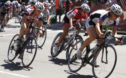 Ladies bike race